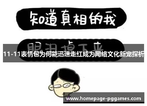 11-11表情包为何能迅速走红成为网络文化新宠探析