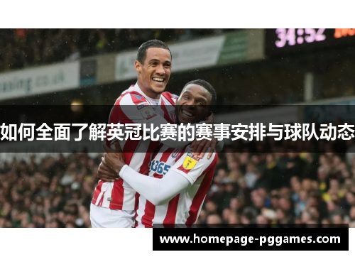 如何全面了解英冠比赛的赛事安排与球队动态 如何全面了解英冠比赛的赛事安排与球队动态