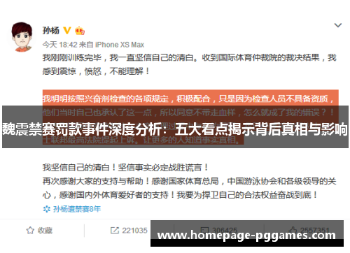 魏震禁赛罚款事件深度分析：五大看点揭示背后真相与影响